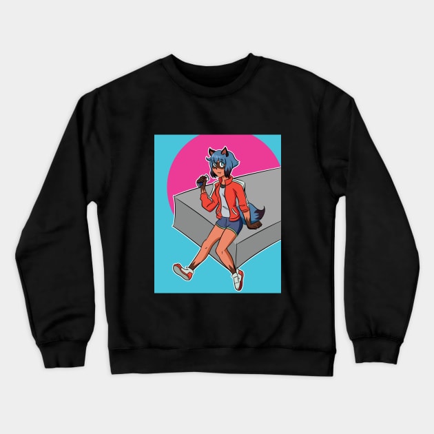 BNA: Michiru Crewneck Sweatshirt by BlackKnightProductions